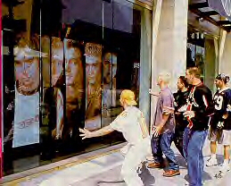 Justin seems overly excited.....